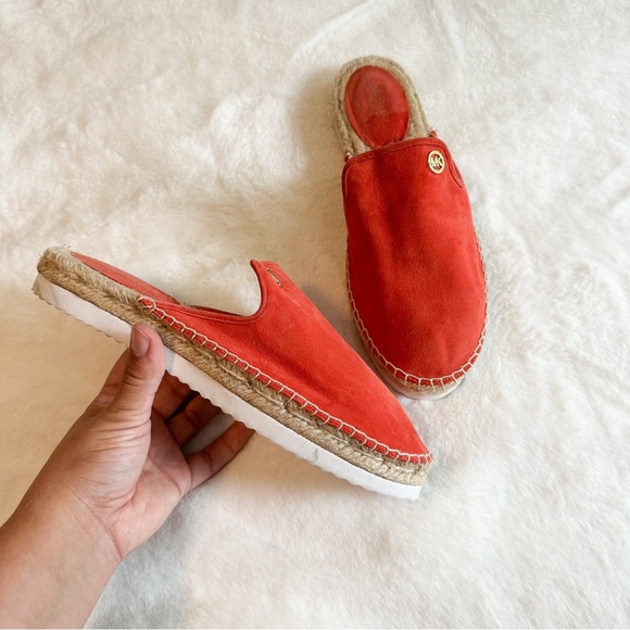 Michael Kors Shoes - Michael Kors Leather Emilia Espadrille Slip-Ons Women's Size 8